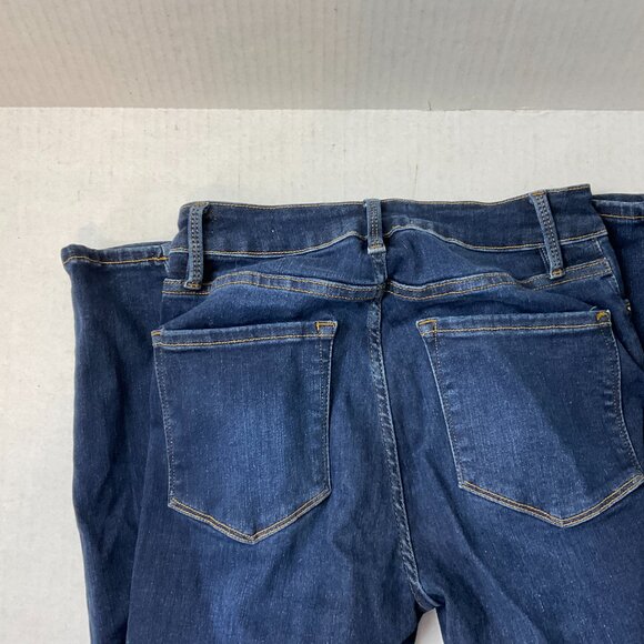 Frame Le One Skinny Jeans 1 Blue Dark Wash 23-28 - Picture 7 of 9